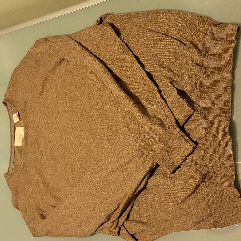 Mens cashmere sweater from Weatherproof Vintage...2XL